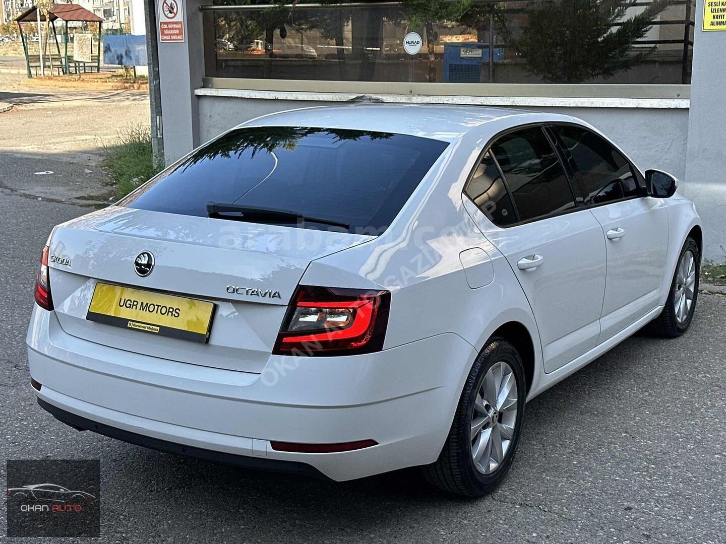Galeriden Skoda Octavia 1.6 TDI Style 2017 Model Gaziantep 142.000 km Beyaz 7