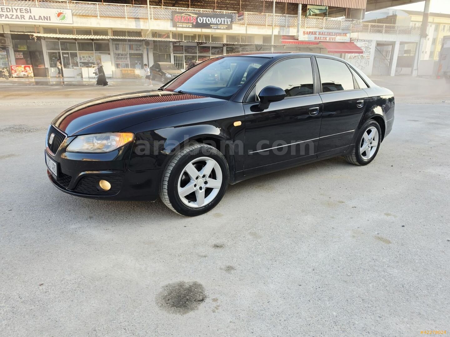 Galeriden Seat Exeo 1.6 Reference 2010 Model Antalya 288.000 km Siyah 5