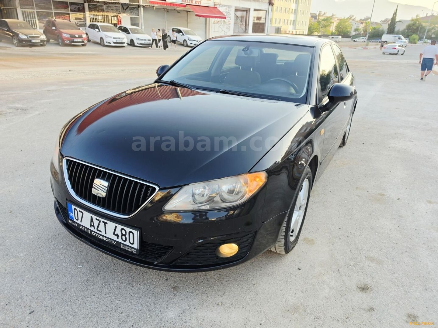 Galeriden Seat Exeo 1.6 Reference 2010 Model Antalya 288.000 km Siyah 1