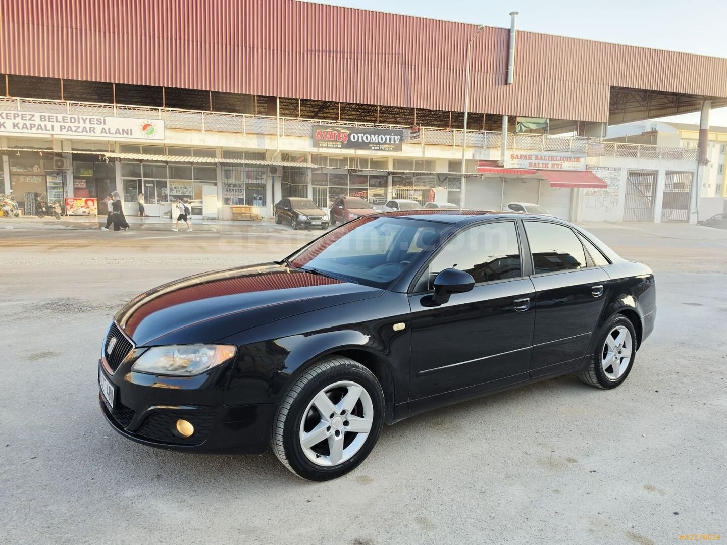 Galeriden Seat Exeo 1.6 Reference 2010 Model Antalya 288.000 km Siyah 6