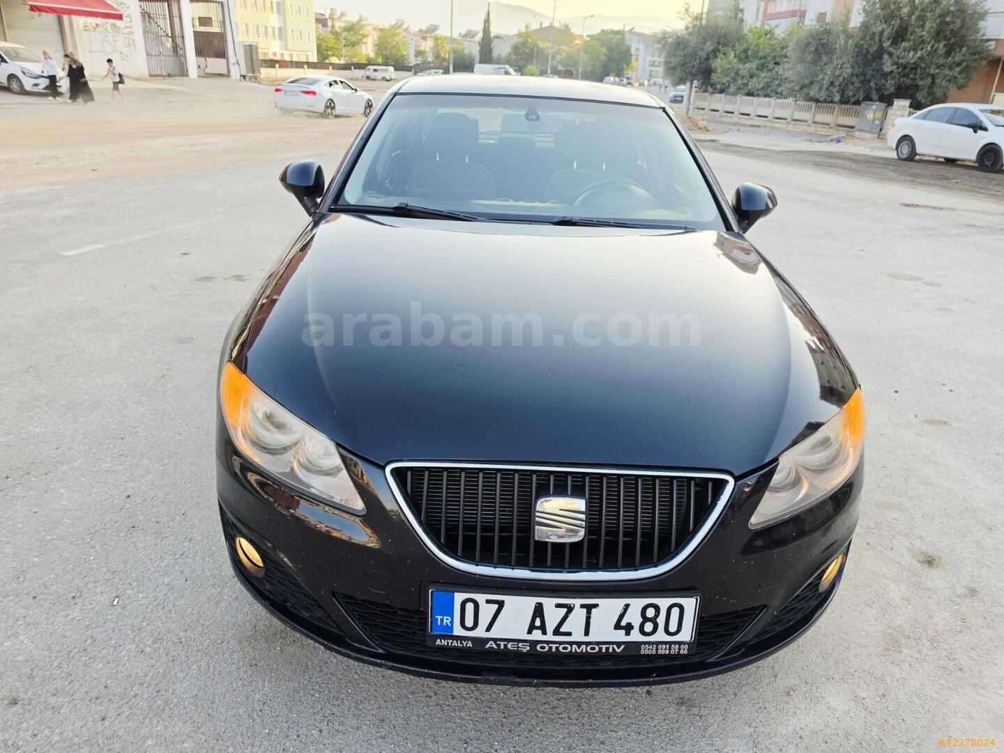 Galeriden Seat Exeo 1.6 Reference 2010 Model Antalya 288.000 km Siyah 2