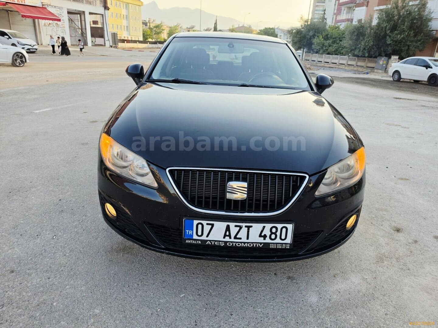 Galeriden Seat Exeo 1.6 Reference 2010 Model Antalya 288.000 km Siyah 3