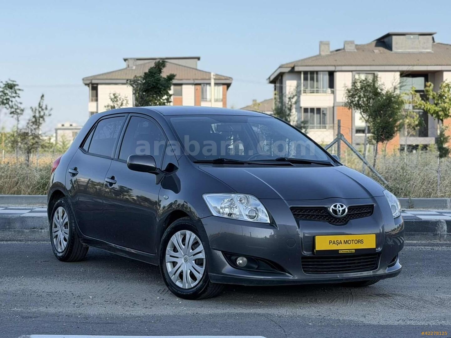 Galeriden Toyota Auris 1.6 Comfort 2007 Model Tekirdağ 93.500 km Gri 1
