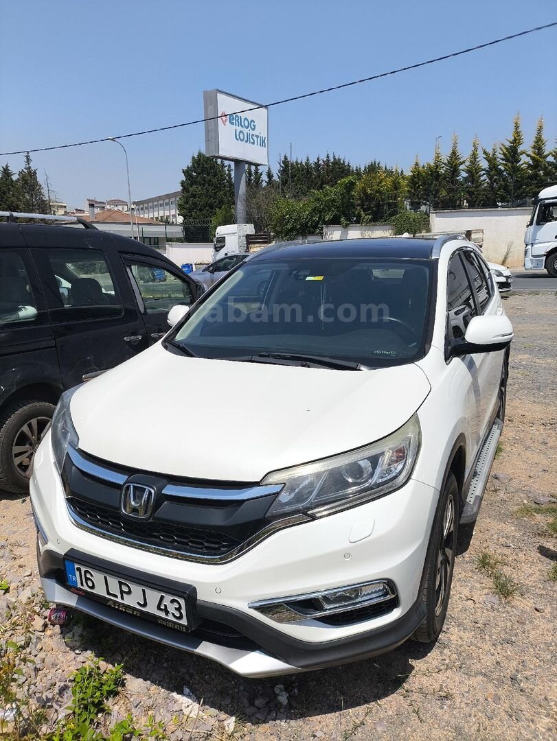 Sahibinden Honda CR-V 1.6 i-DTEC Executive 2015 Model İstanbul 93.000 km Beyaz 2