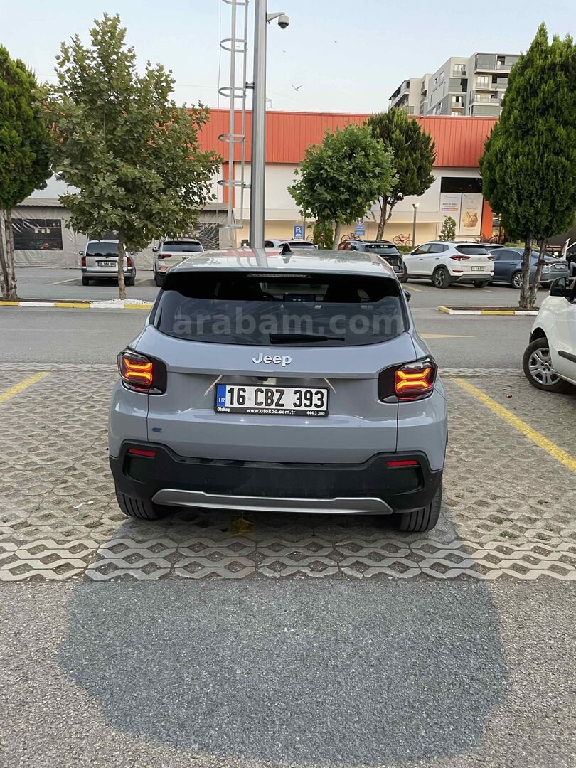 Sahibinden Jeep Avenger Electric Summit 2025 Model Bursa 6.001 km Gri 7