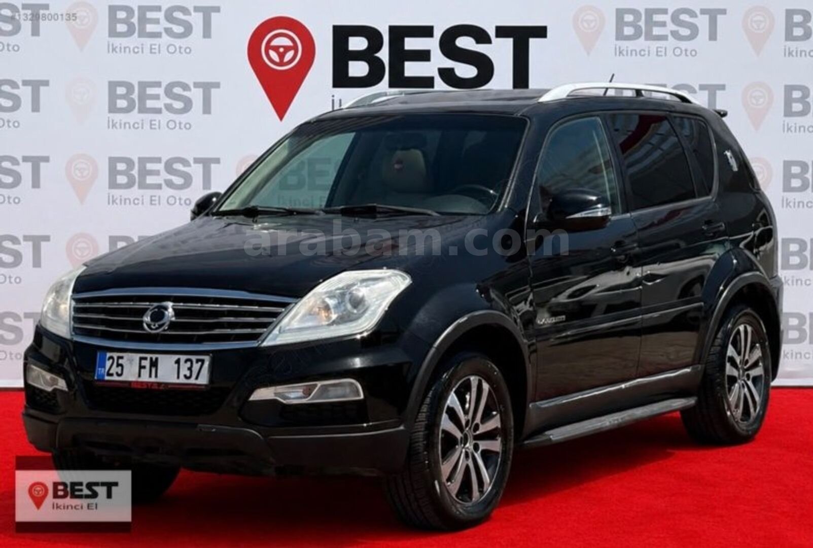 Galeriden KGM SsangYong Rexton 2.0 e-XDI W 4x4 Platinum 2013 Model İzmir 266.000 km Siyah 3