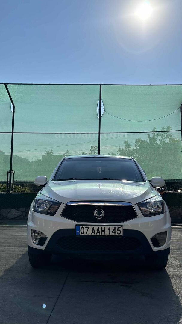 Sahibinden KGM SsangYong Korando Sports 2.0 e-XDI 2012 Model Antalya 322.550 km Beyaz 2