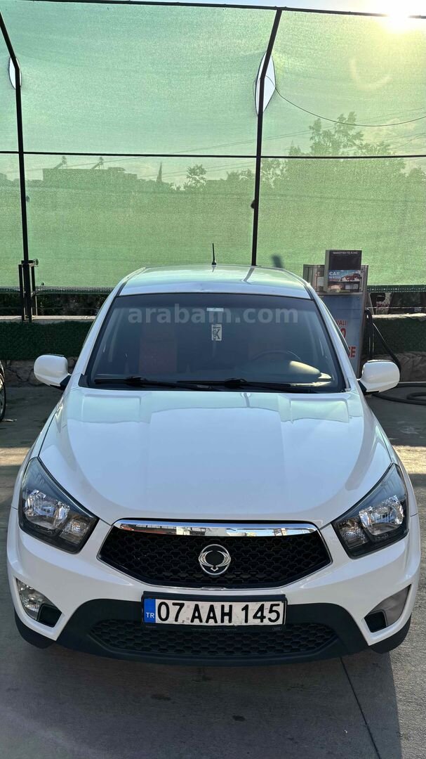 Sahibinden KGM SsangYong Korando Sports 2.0 e-XDI 2012 Model Antalya 322.550 km Beyaz 1