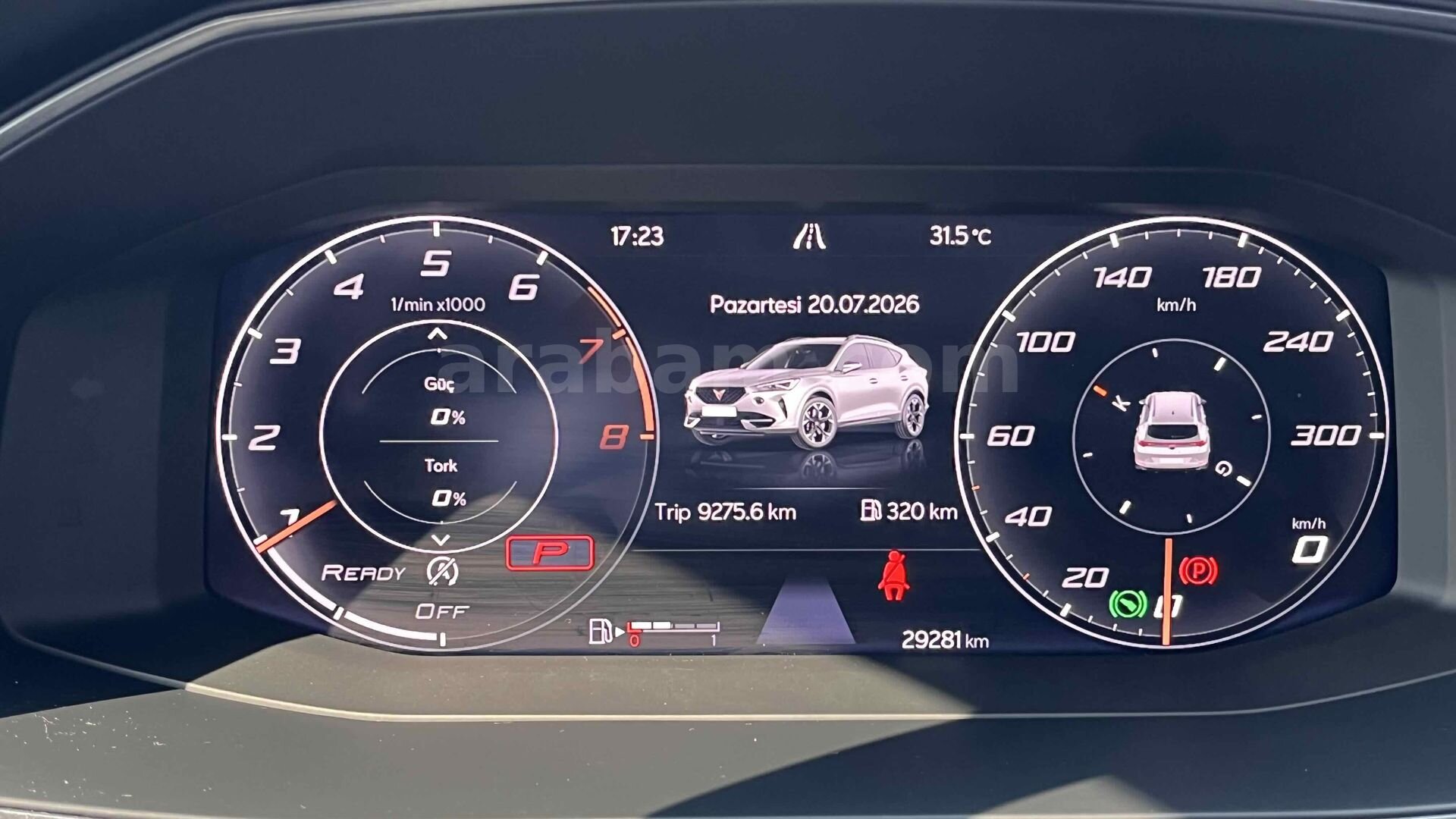 Sahibinden Cupra Formentor 1.5 TSI 2024 Model Tekirdağ 39.500 km Siyah 7