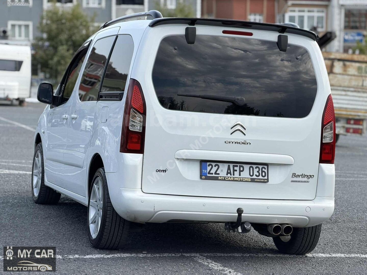 Galeriden Citroen Berlingo 1.6 BlueHDI 2018 Model İstanbul 125.000 km Beyaz 5
