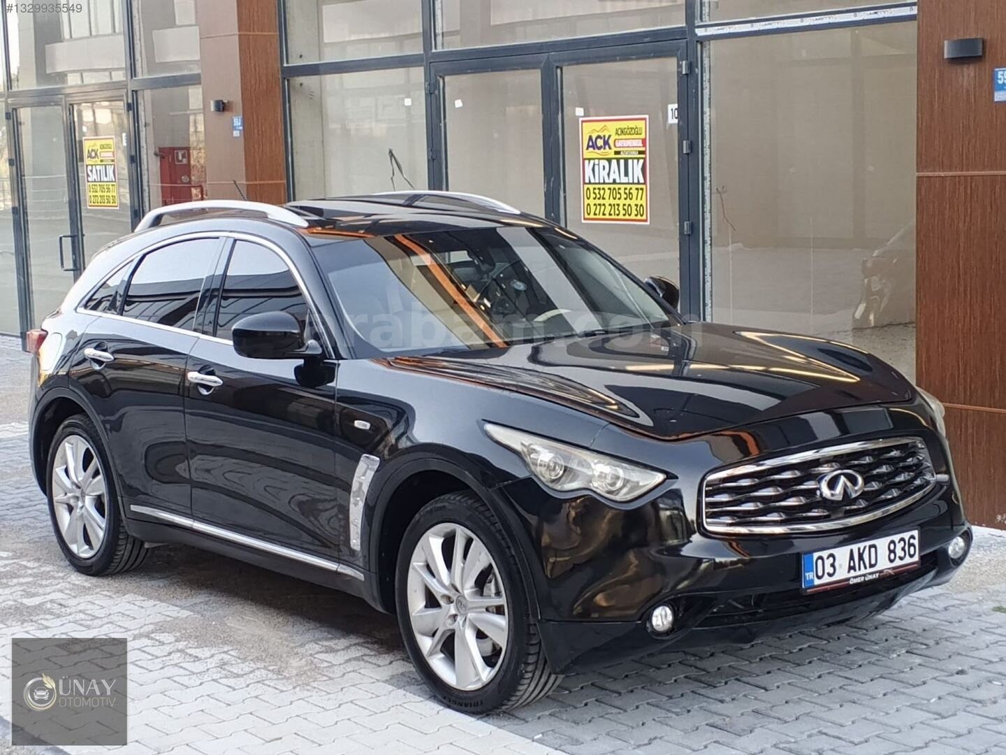 Galeriden Infiniti FX FX30d GT 2012 Model Afyonkarahisar 281.000 km Siyah 4