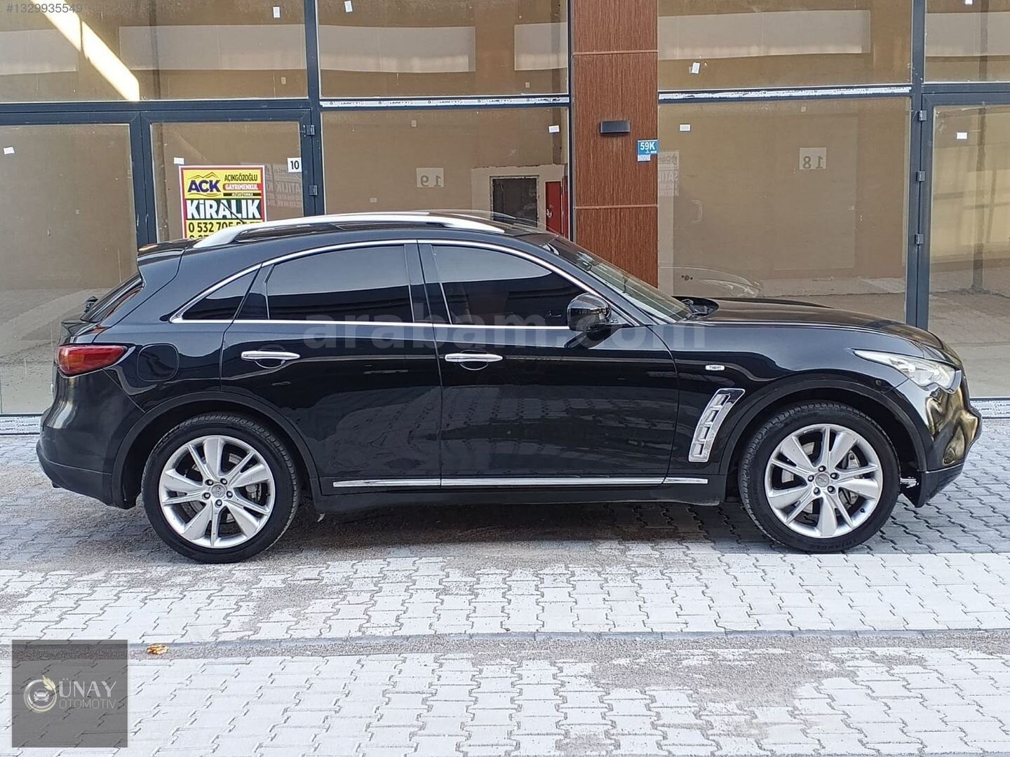 Galeriden Infiniti FX FX30d GT 2012 Model Afyonkarahisar 281.000 km Siyah 7