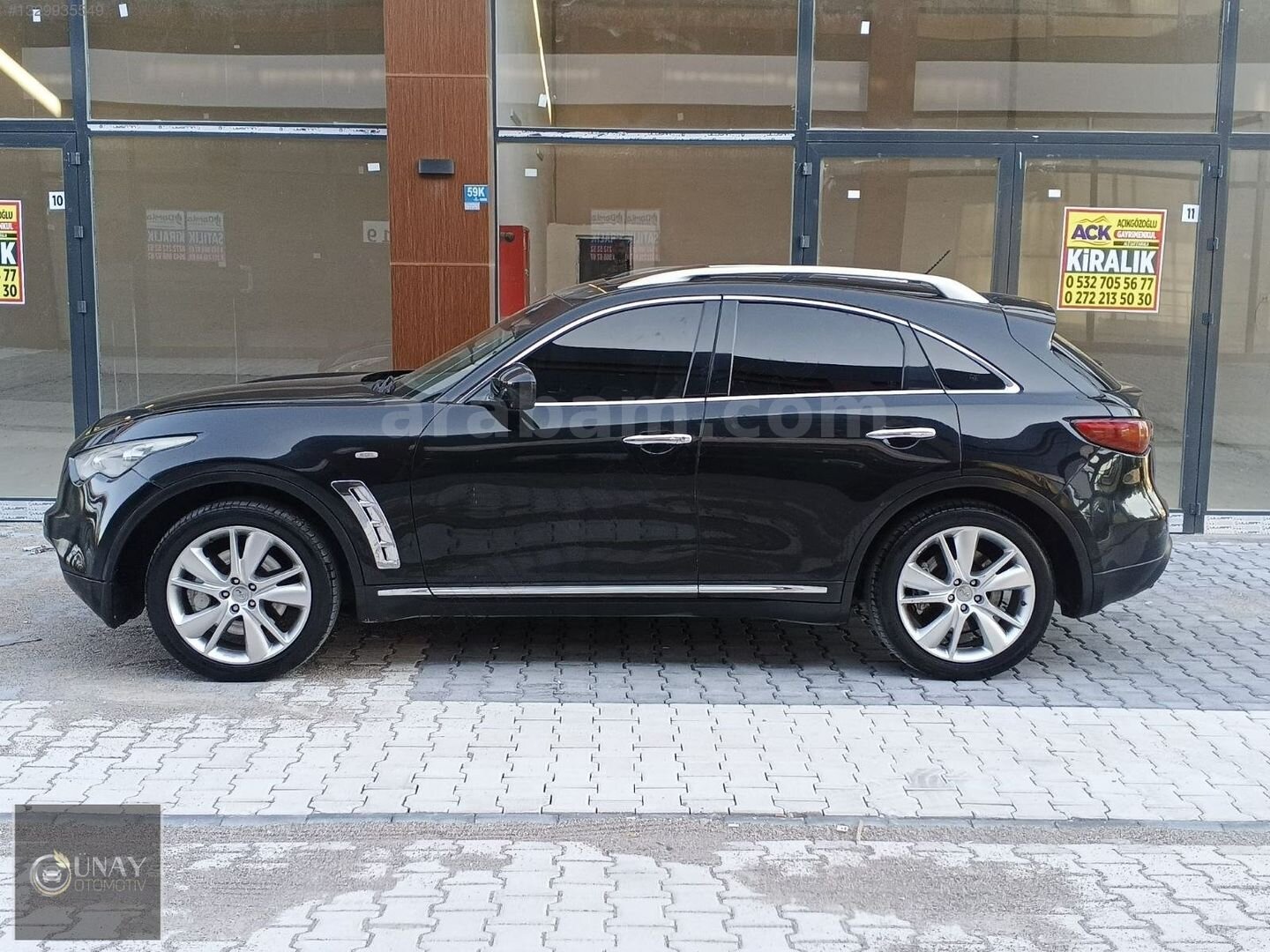 Galeriden Infiniti FX FX30d GT 2012 Model Afyonkarahisar 281.000 km Siyah 6