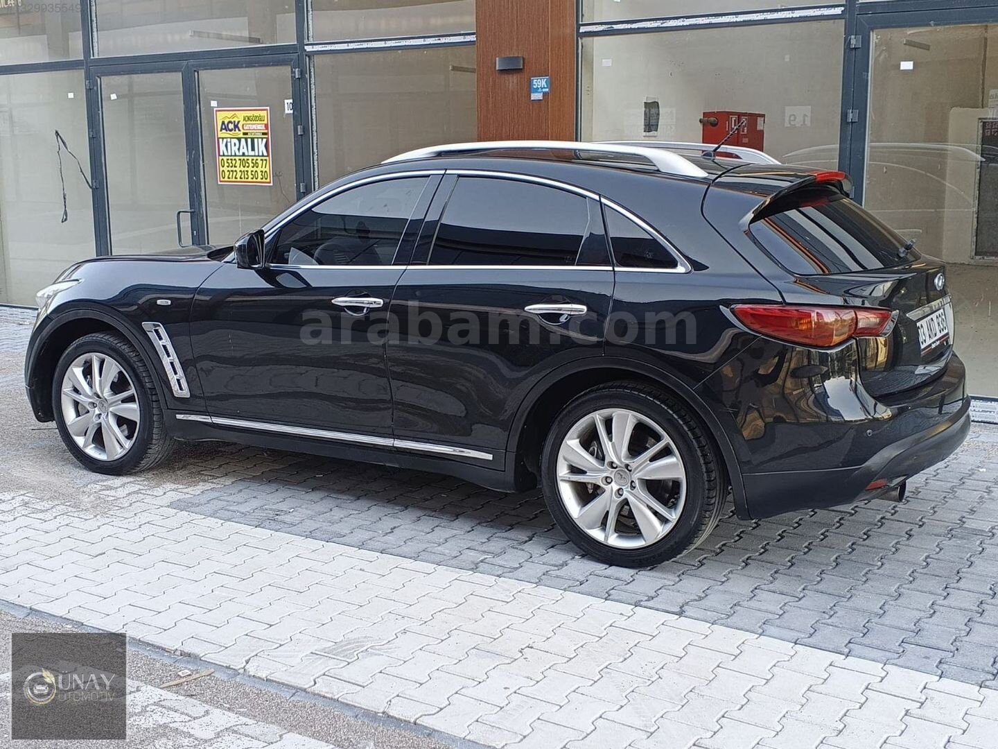 Galeriden Infiniti FX FX30d GT 2012 Model Afyonkarahisar 281.000 km Siyah 5