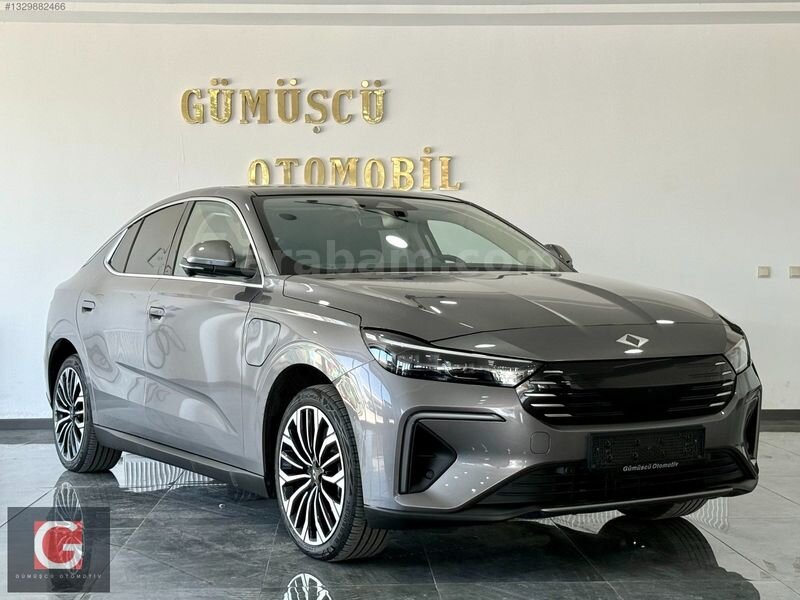 Galeriden TOGG T10F V2 Uzun Menzil 2025 Model Kayseri 11.000 km Füme