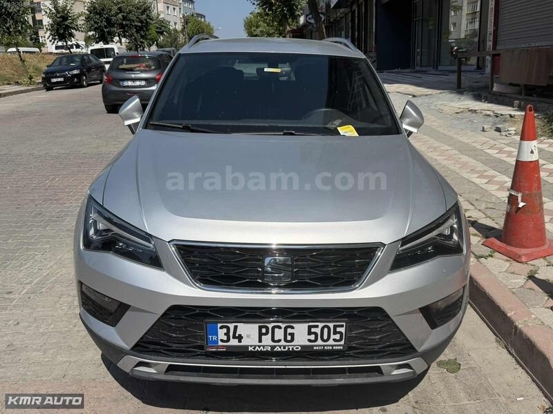 Galeriden Seat Ateca 1.6 TDI Ecomotive Xcellence 2019 Model İstanbul 85.000 km Gri