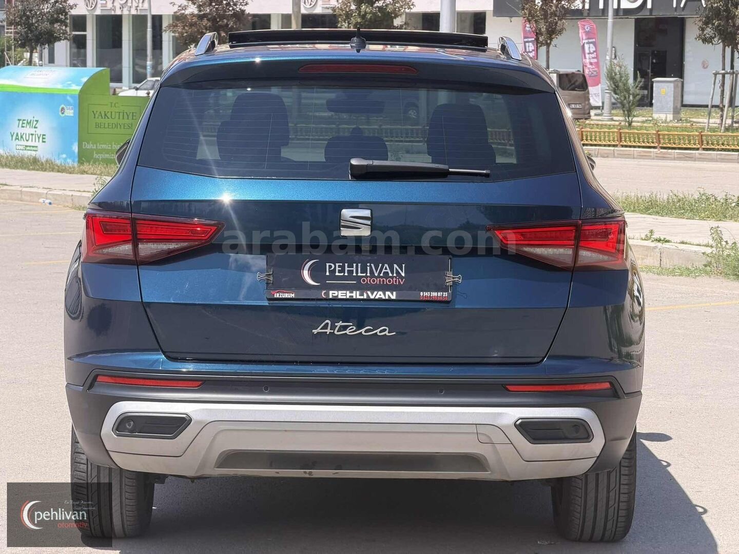 Galeriden Seat Ateca 1.5 EcoTSI Xperience 2023 Model Erzurum 31.000 km Mavi 6