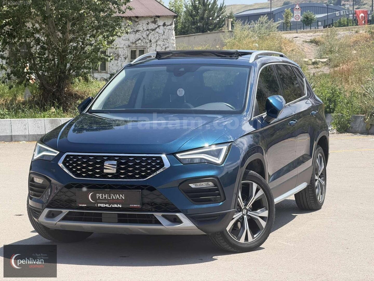 Galeriden Seat Ateca 1.5 EcoTSI Xperience 2023 Model Erzurum 31.000 km Mavi 1
