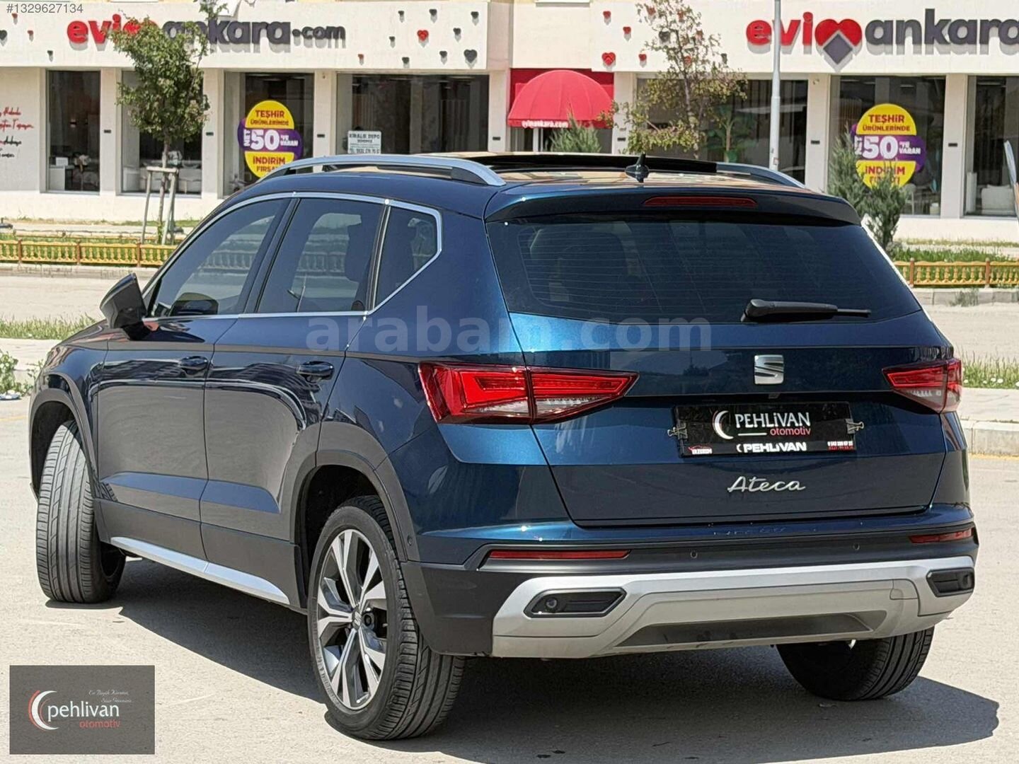 Galeriden Seat Ateca 1.5 EcoTSI Xperience 2023 Model Erzurum 31.000 km Mavi 5