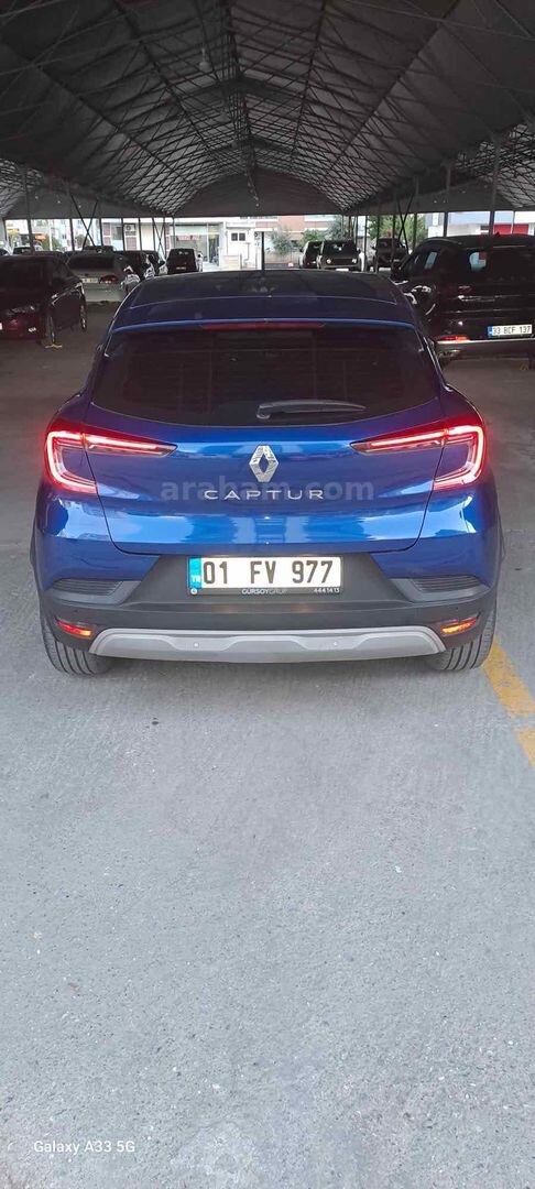 Sahibinden Renault Captur 1.3 TCe Touch Plus 2021 Model Mersin 63.000 km Mavi 2