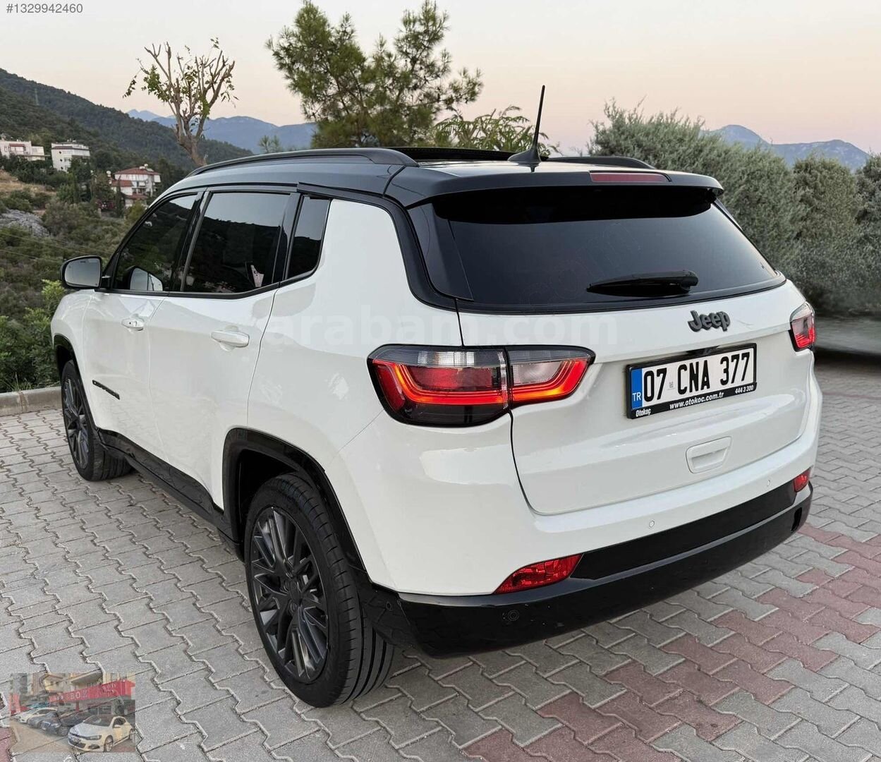 Galeriden Jeep Compass 1.3 GSE 80.Yıl 2021 Model Antalya 54.300 km Beyaz 7