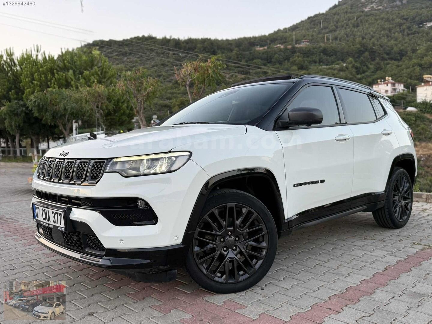 Galeriden Jeep Compass 1.3 GSE 80.Yıl 2021 Model Antalya 54.300 km Beyaz 4