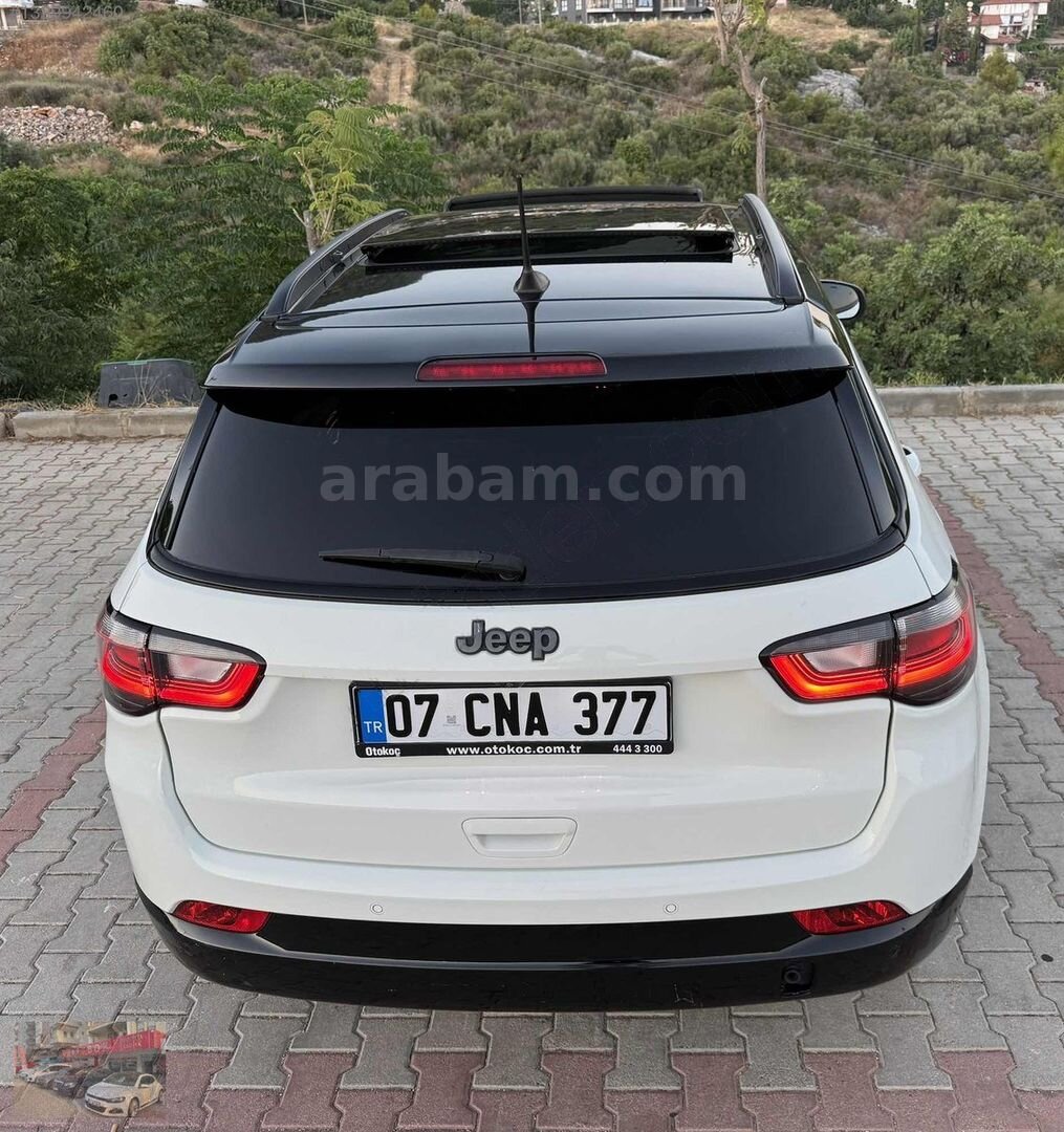 Galeriden Jeep Compass 1.3 GSE 80.Yıl 2021 Model Antalya 54.300 km Beyaz 6