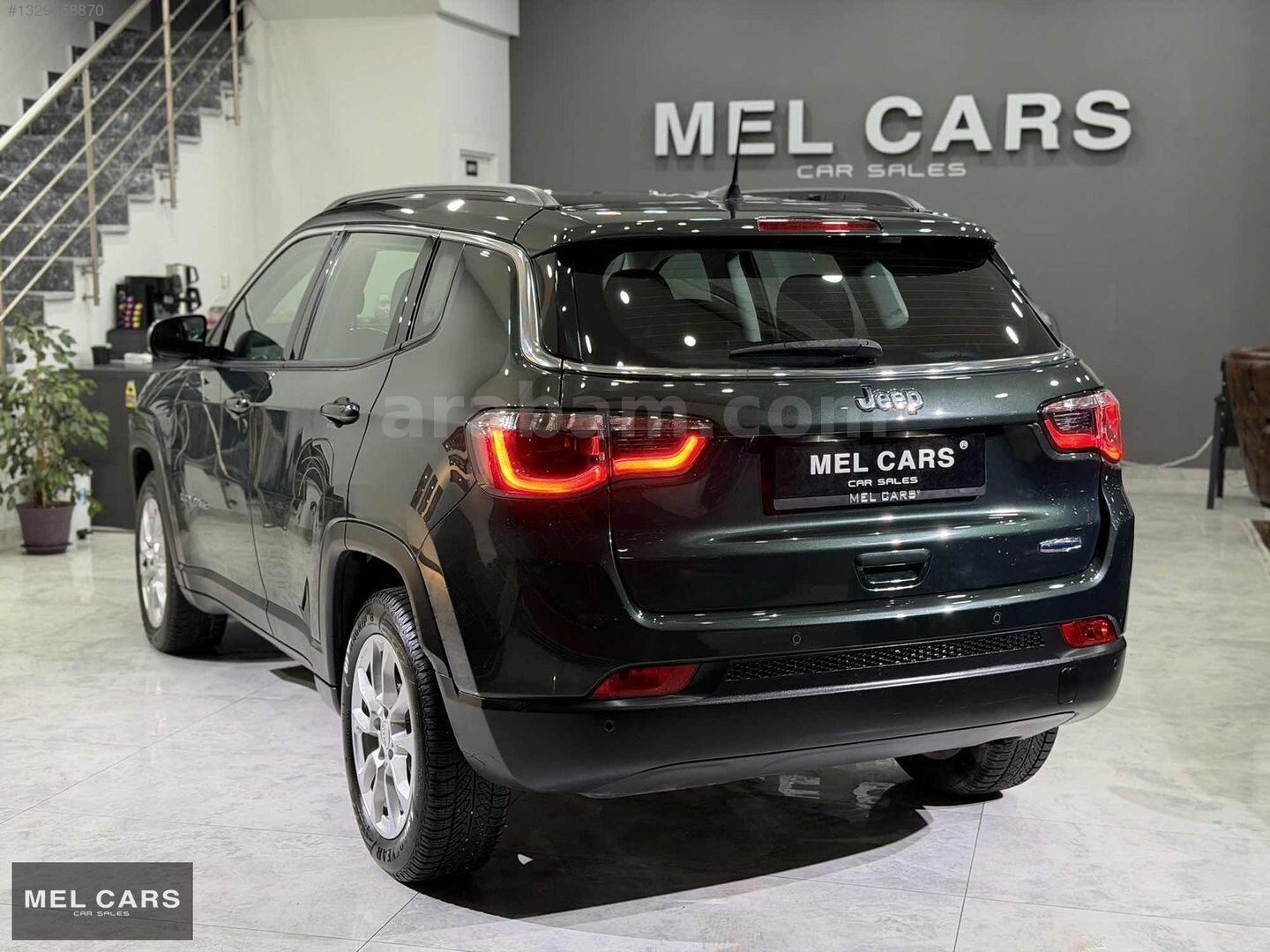 Galeriden Jeep Compass 1.3 GSE Longitude 2020 Model Ankara 100.000 km Yeşil 6
