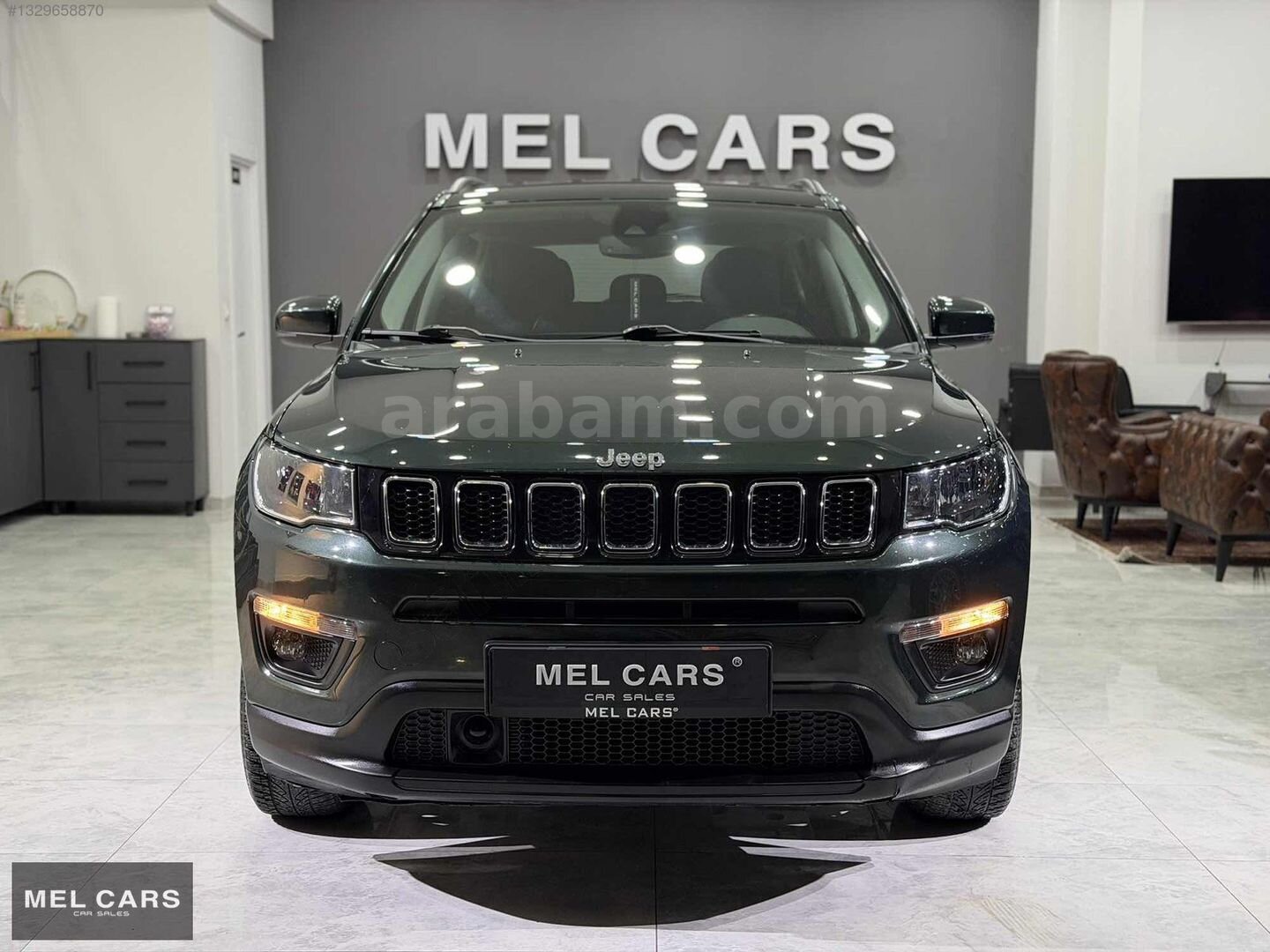 Galeriden Jeep Compass 1.3 GSE Longitude 2020 Model Ankara 100.000 km Yeşil 2