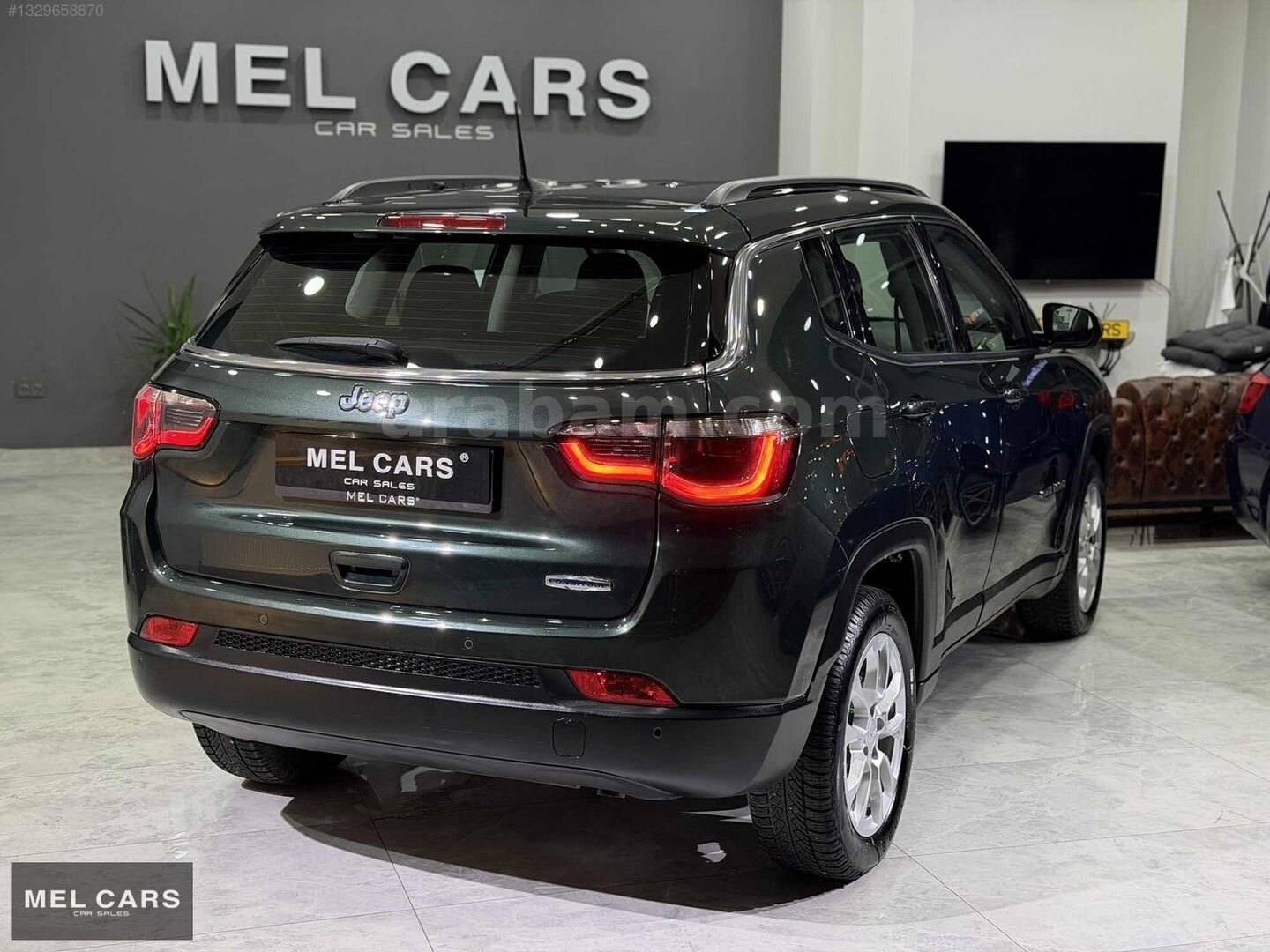 Galeriden Jeep Compass 1.3 GSE Longitude 2020 Model Ankara 100.000 km Yeşil 4
