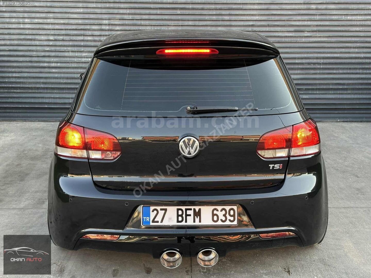 Galeriden Volkswagen Golf 1.4 TSi Highline 2010 Model Gaziantep 244.000 km Siyah 6