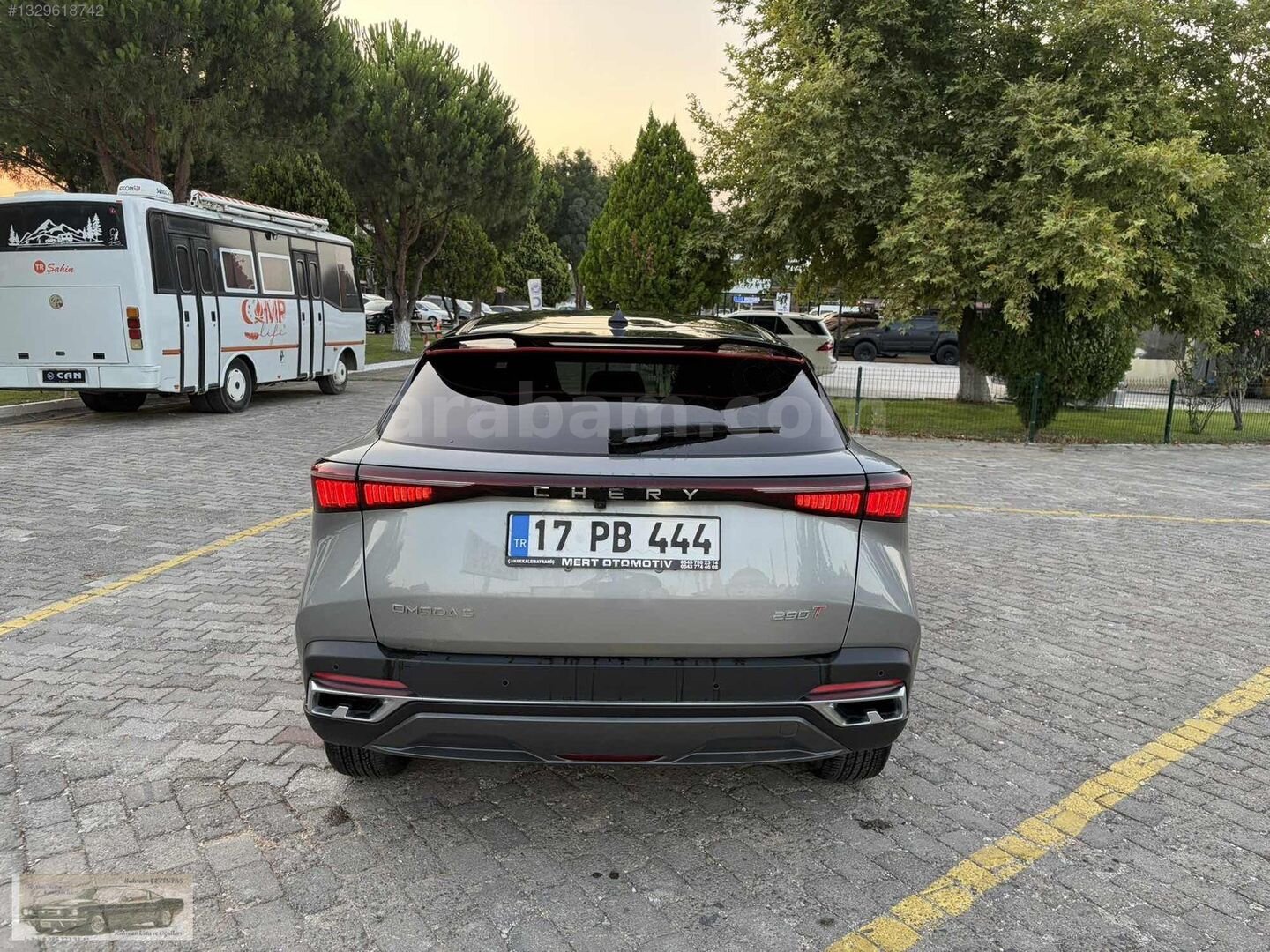 Galeriden Chery Omoda 5 1.6 T-GDI Excellent 2023 Model Çanakkale 42.000 km Gri 7