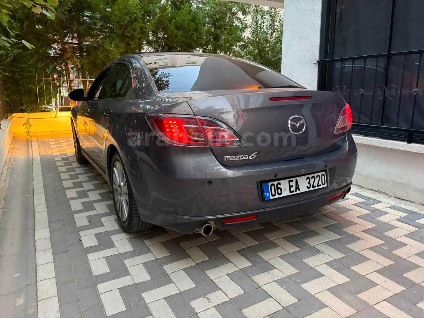 Galeriden Mazda 6 2.0 Exclusive 2009 Model Ankara 267.000 km Füme 5