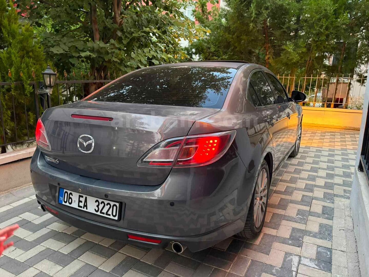 Galeriden Mazda 6 2.0 Exclusive 2009 Model Ankara 267.000 km Füme 7