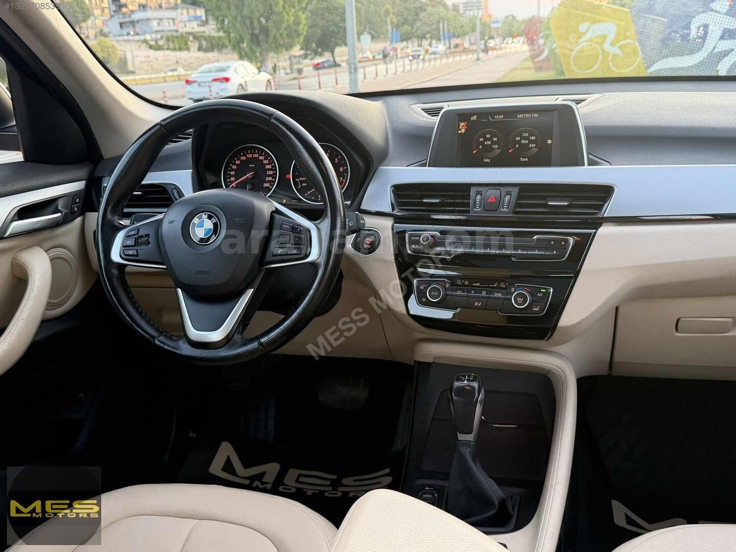 Galeriden BMW X1 18i sDrive Prestige 2016 Model Samsun 132.000 km Beyaz 3