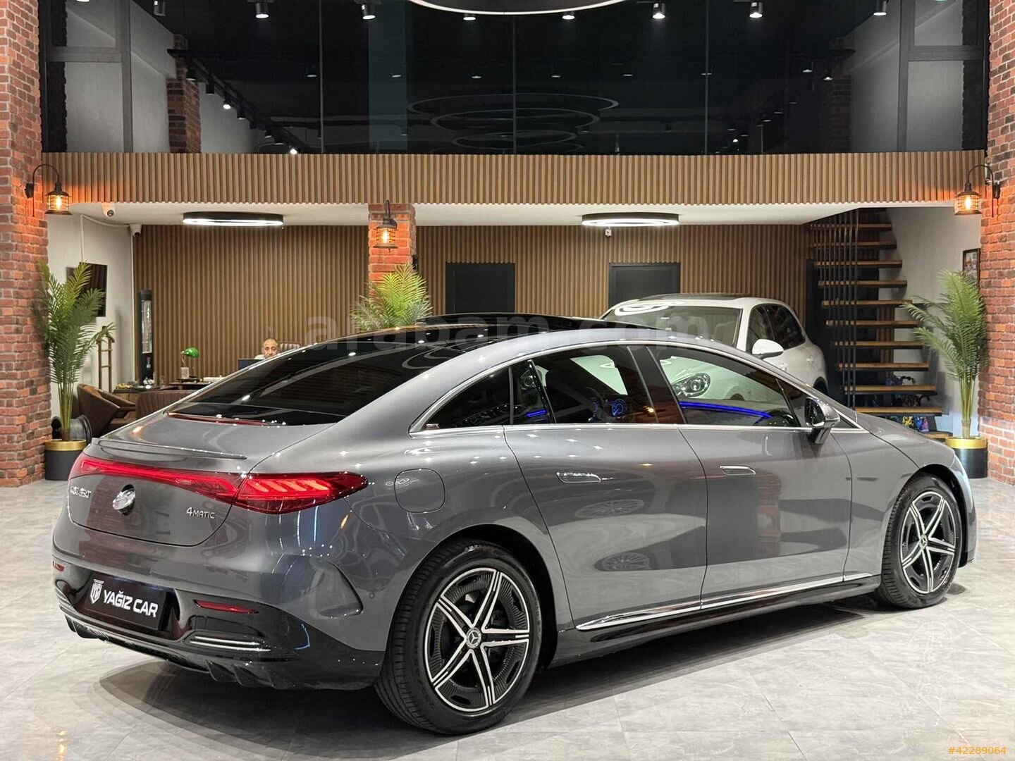 Galeriden Mercedes - Benz EQE 350+ AMG 2024 Model İstanbul 42.000 km Gri 6