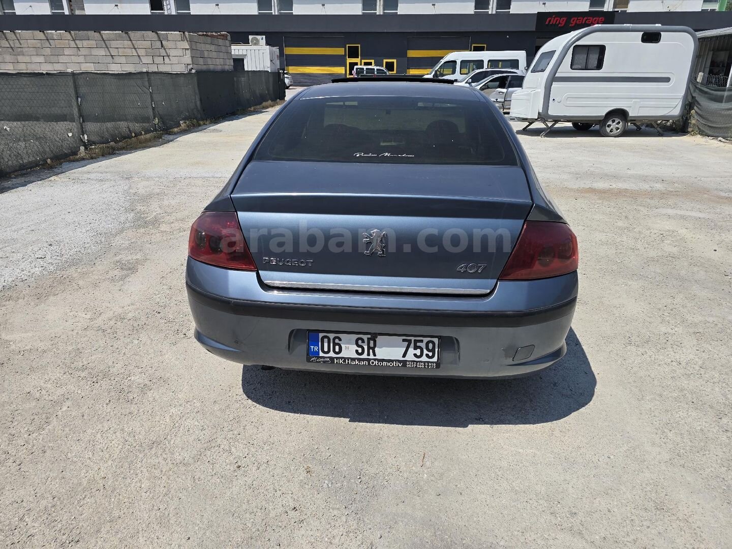 Galeriden Peugeot 407 1.6 HDi Comfort 2008 Model Ankara 342.000 km Füme 4