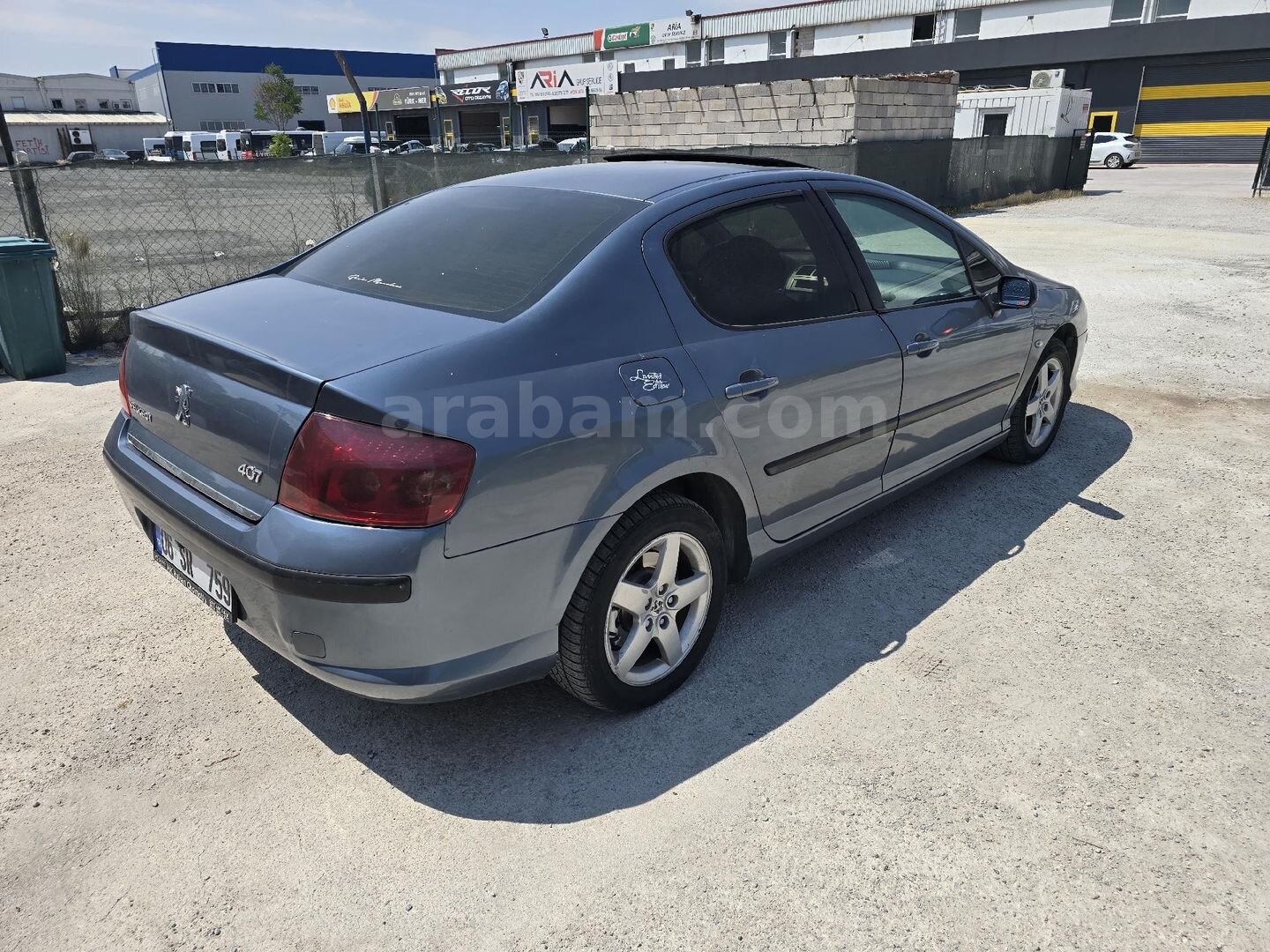 Galeriden Peugeot 407 1.6 HDi Comfort 2008 Model Ankara 342.000 km Füme 3