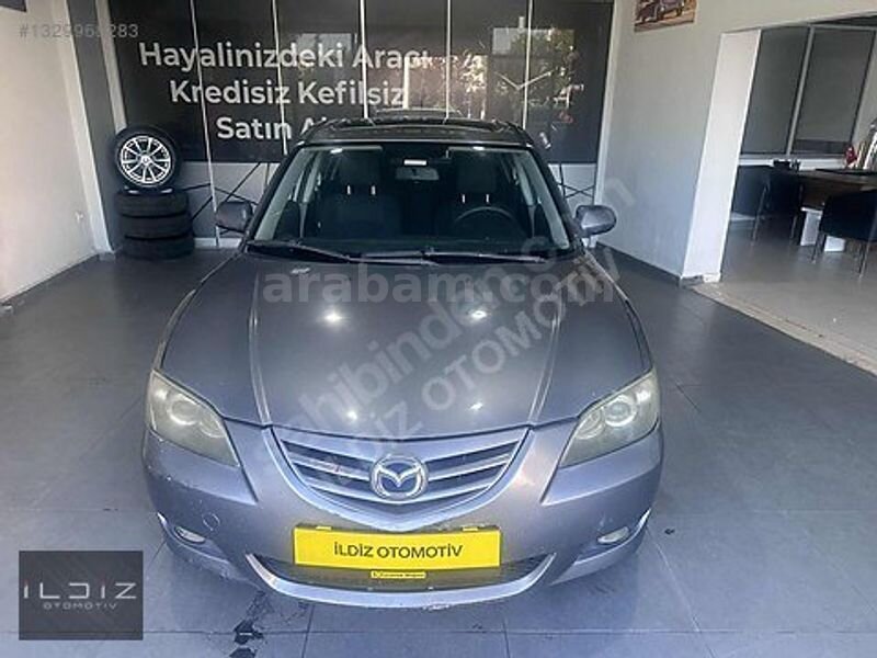 Galeriden Mazda 3 1.6 Dynamic 2005 Model İstanbul 293.000 km Gri