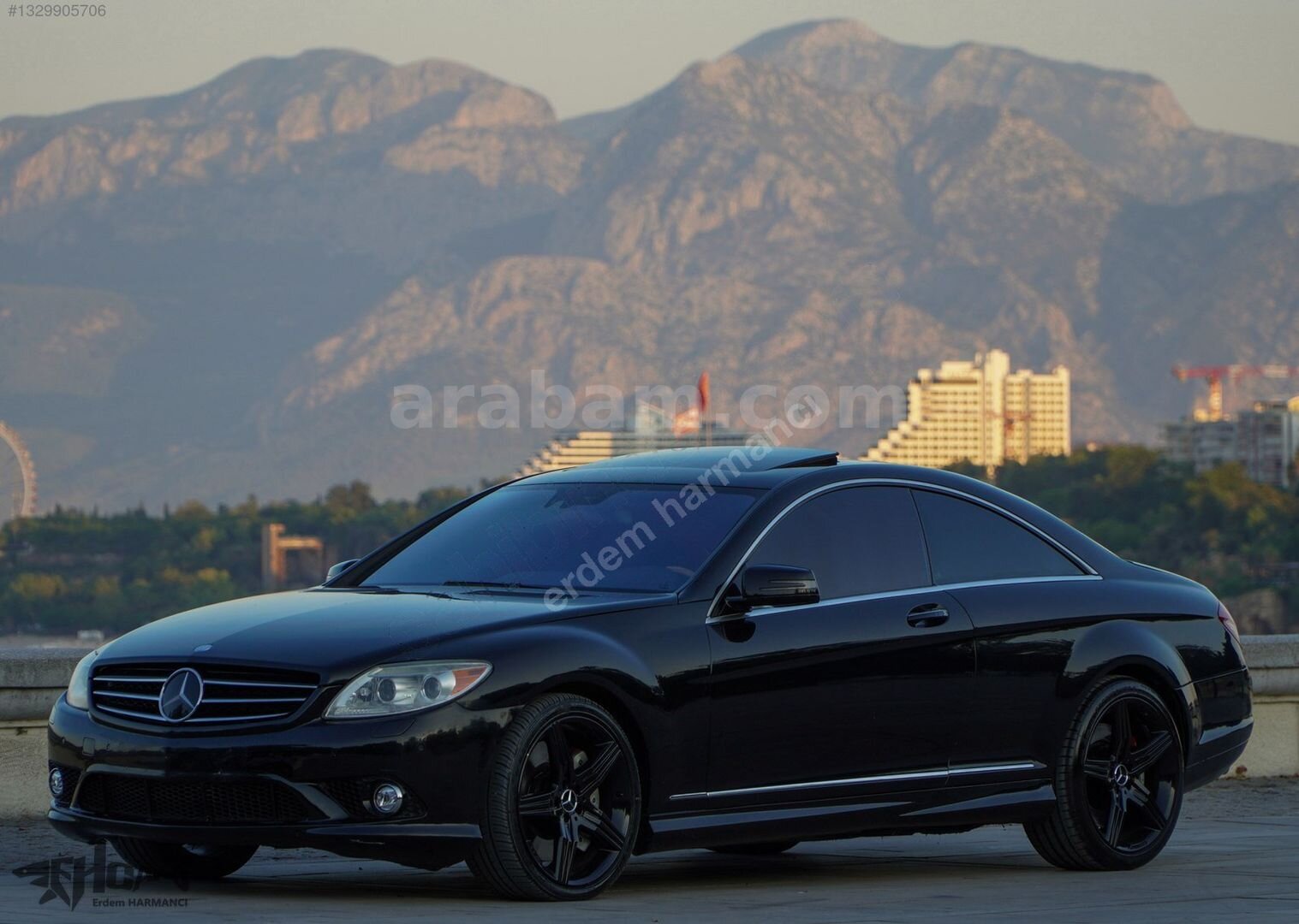 Galeriden Mercedes - Benz CL 500 2010 Model Antalya 235.000 km Siyah 5