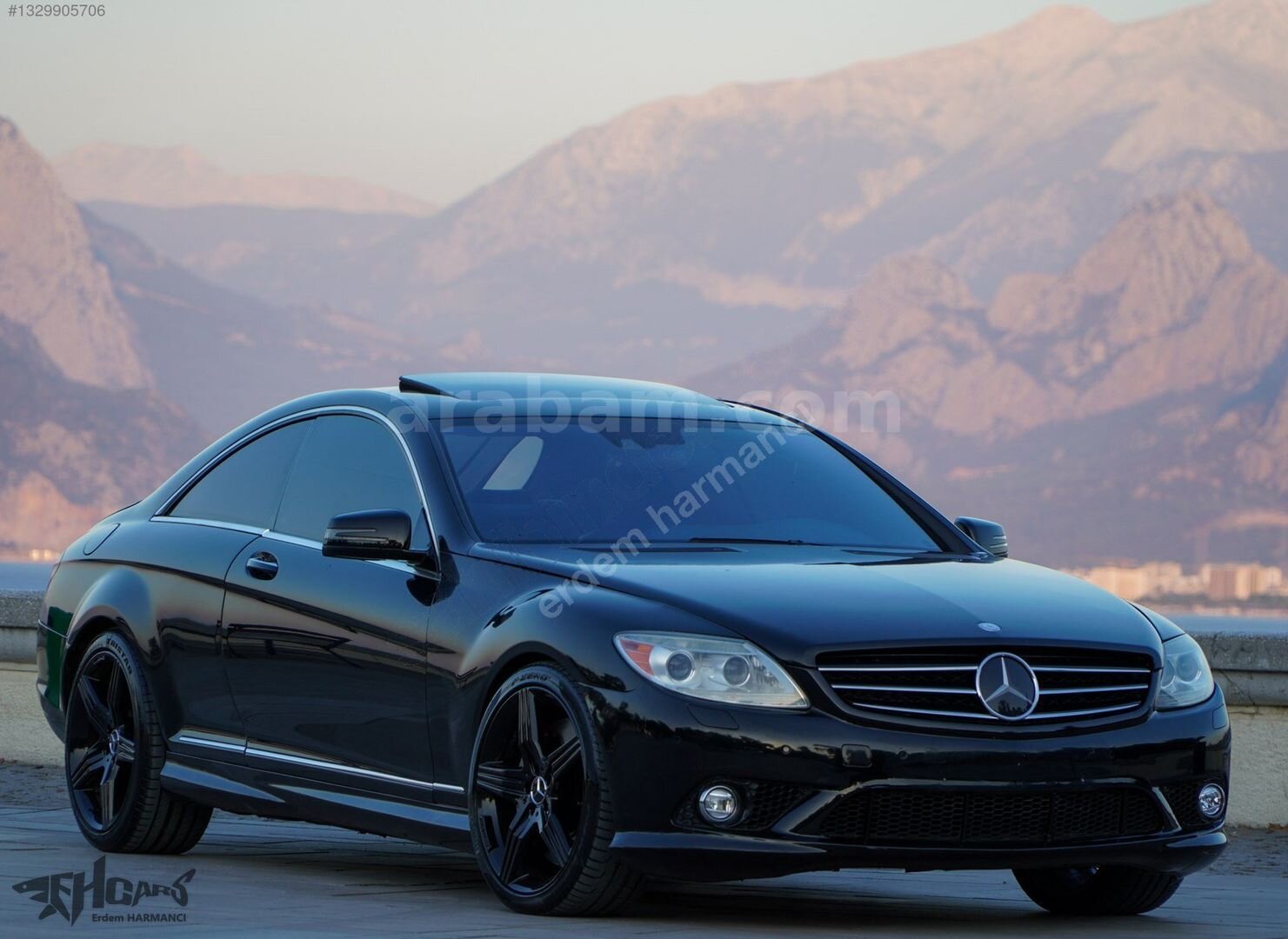 Galeriden Mercedes - Benz CL 500 2010 Model Antalya 235.000 km Siyah 3