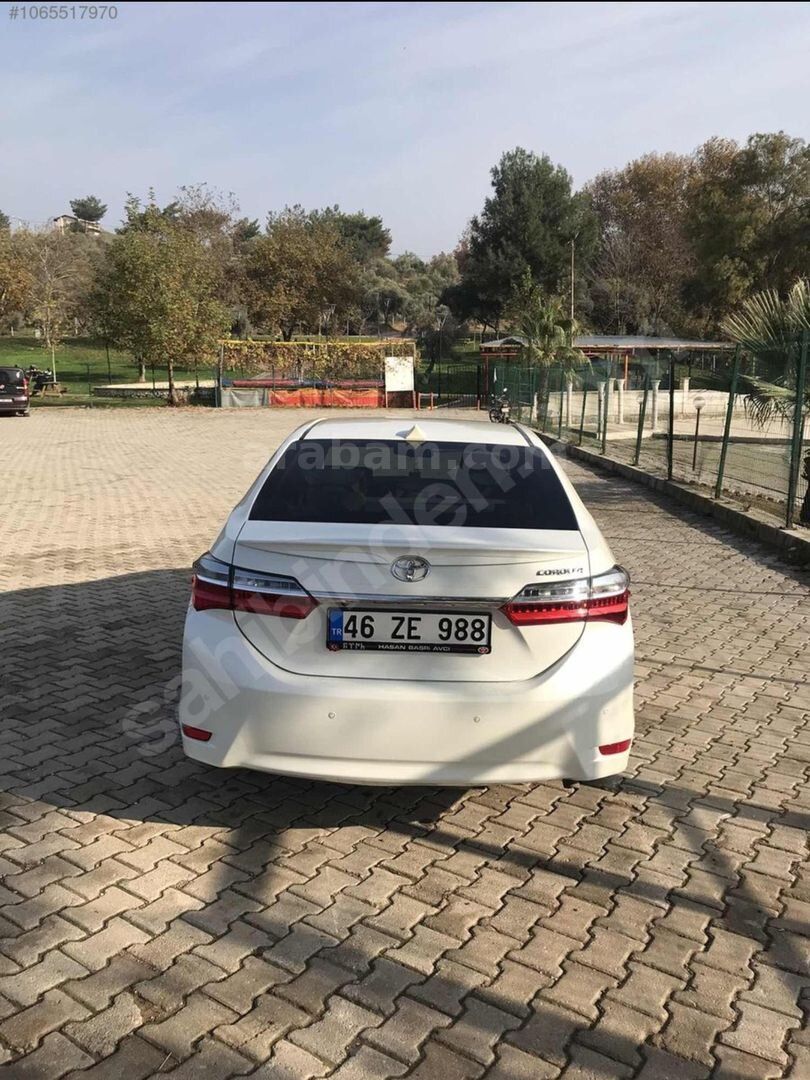 Sahibinden Toyota Corolla 1.6 Advance 2017 Model Sivas 70.000 km Beyaz 2