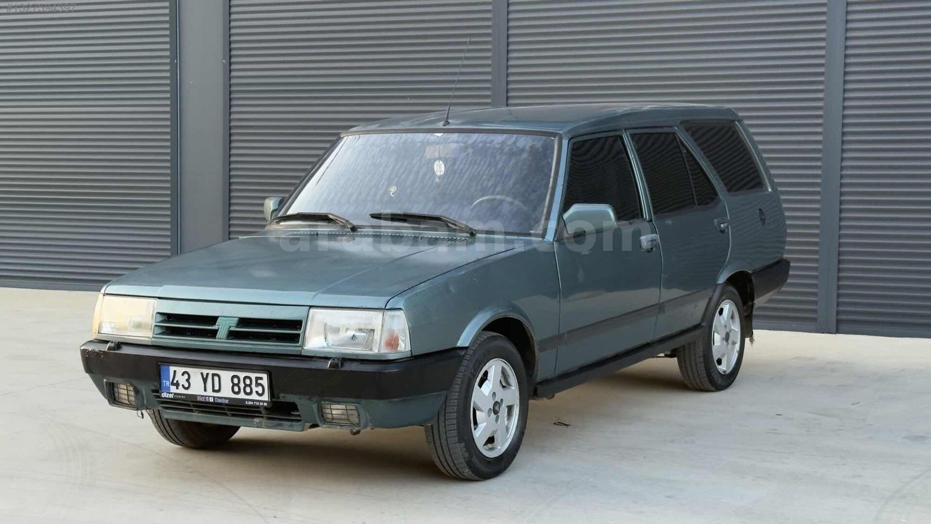 Galeriden Tofaş Kartal SLX 1995 Model Manisa 20.000 km Turkuaz 2