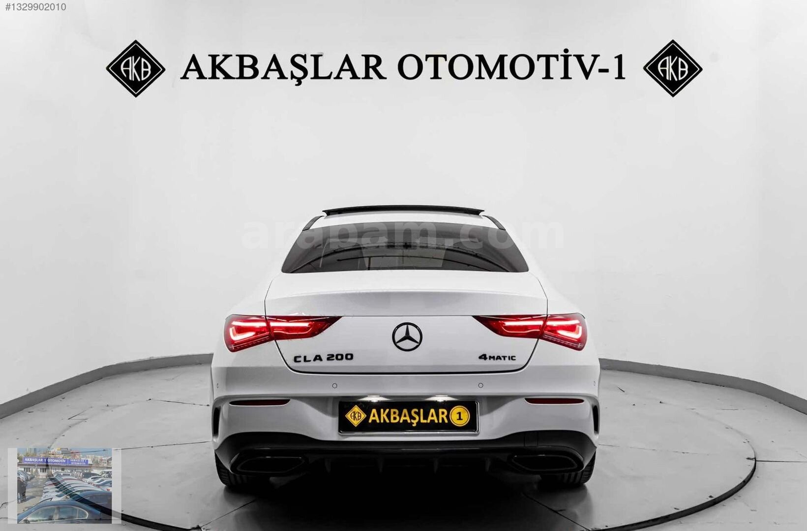 Galeriden Mercedes - Benz CLA 200 AMG+ 4Matic 2022 Model İstanbul 48.000 km Beyaz 4