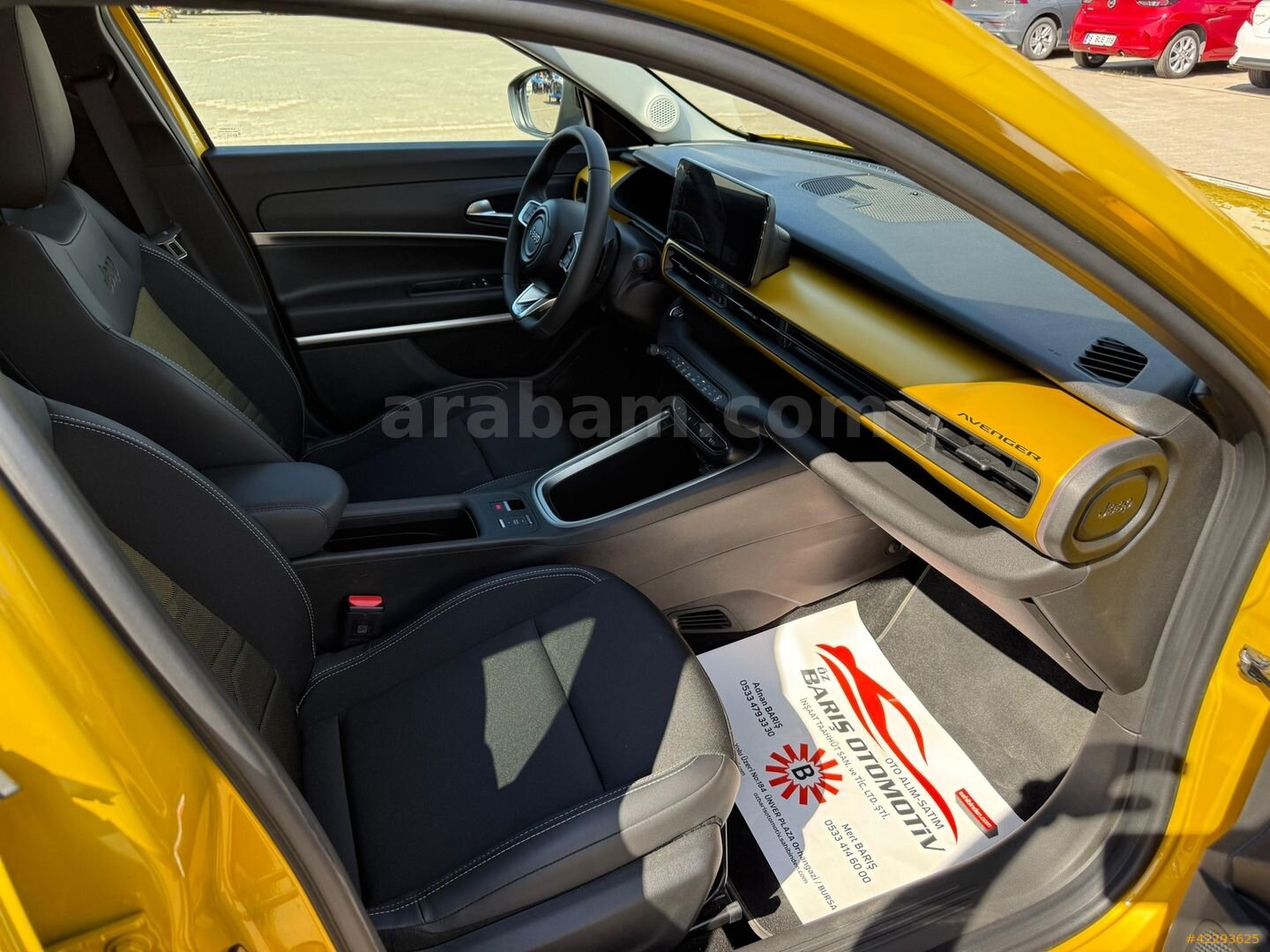 Galeriden Jeep Avenger Hybrid 1.2 Summit 2024 Model Bursa 33.000 km Sarı 4