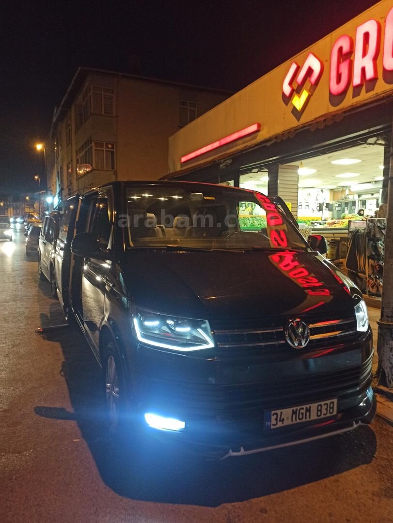Sahibinden Volkswagen Caravelle 2.0 TDI SCR BMT Highline 2018 Model İstanbul 170.000 km Siyah 2