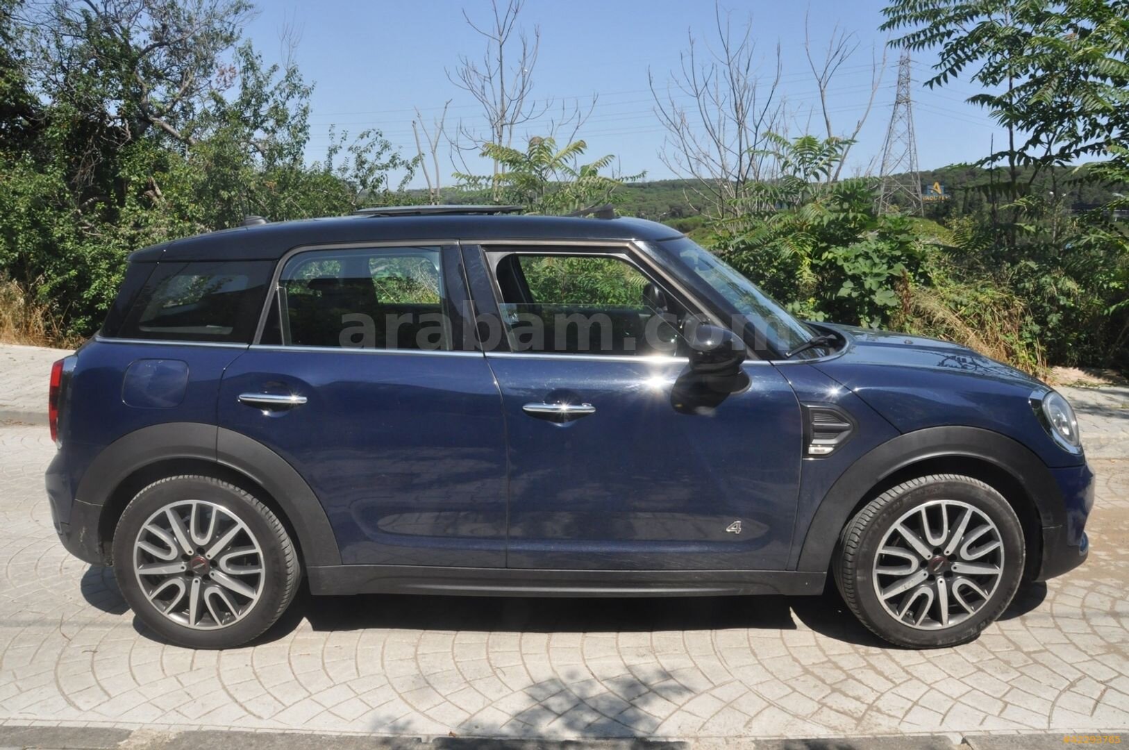 İlk Sahibi Mini Countryman All4 Çeker Cam Tavan Sunroof 5