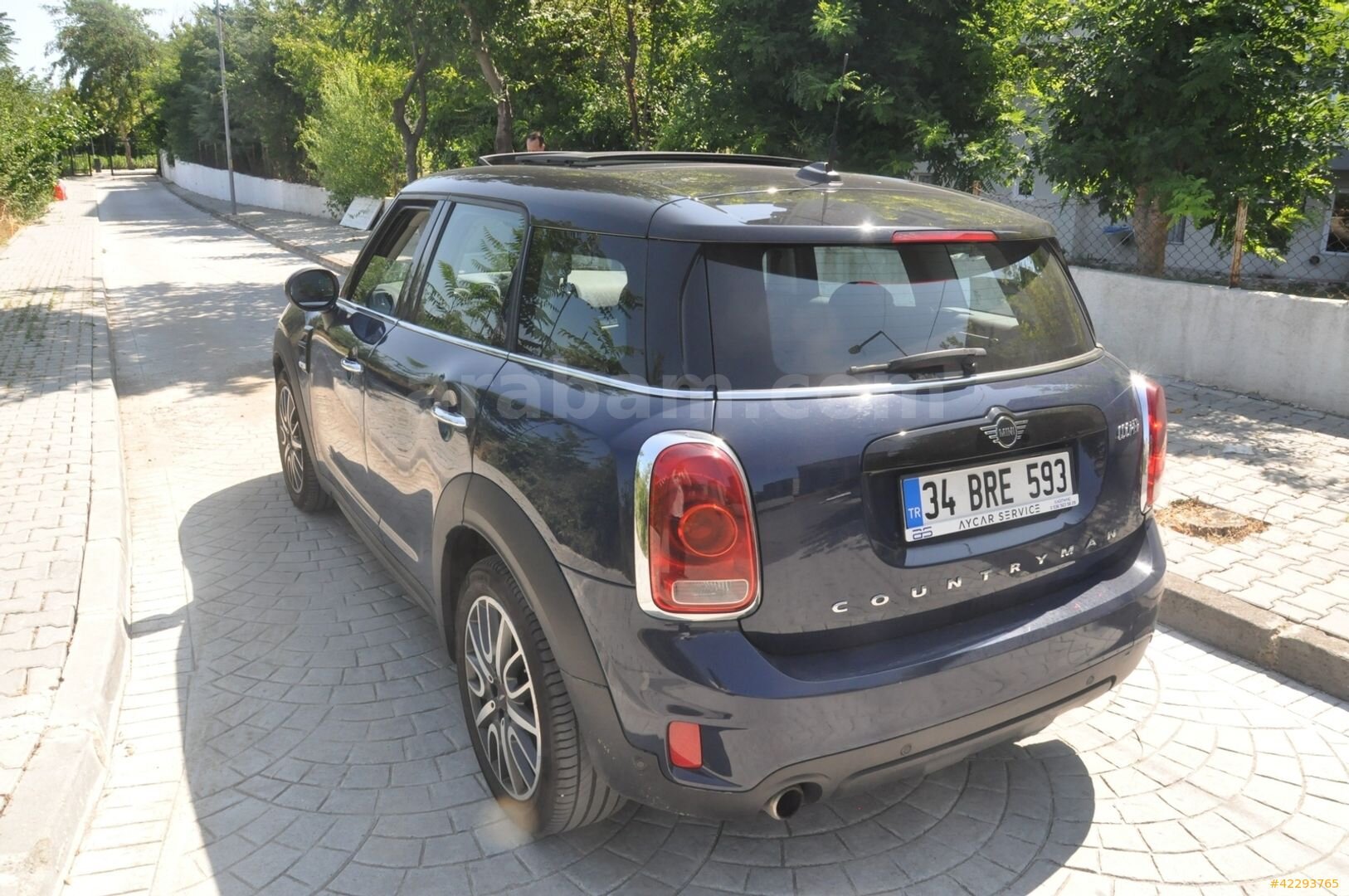 İlk Sahibi Mini Countryman All4 Çeker Cam Tavan Sunroof 6