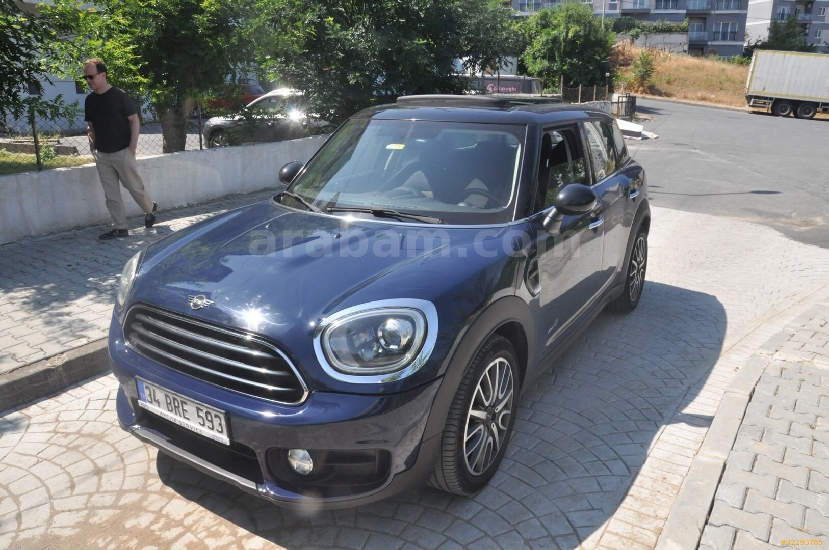 İlk Sahibi Mini Countryman All4 Çeker Cam Tavan Sunroof 3