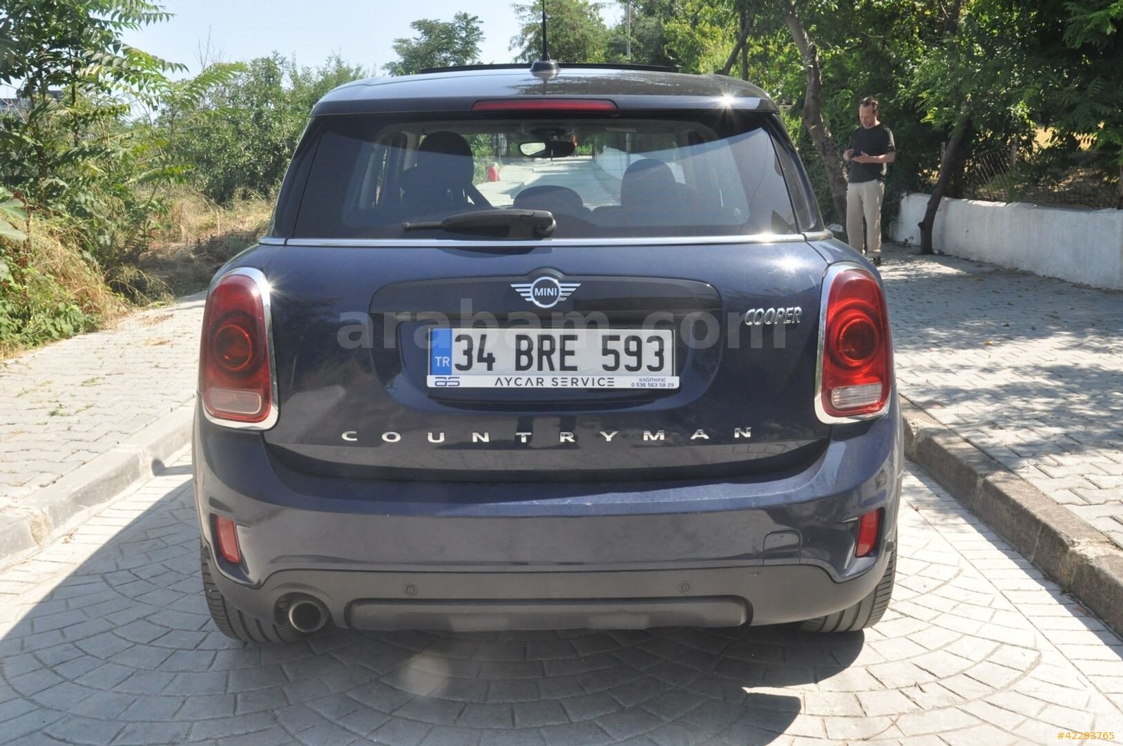 İlk Sahibi Mini Countryman All4 Çeker Cam Tavan Sunroof 7